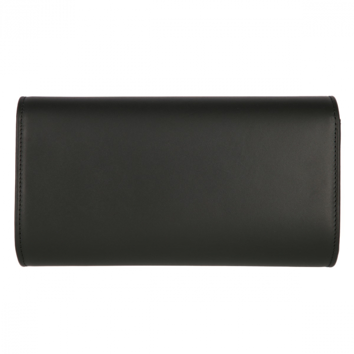 Plic elegant din piele naturala box negru, model 08 [3]