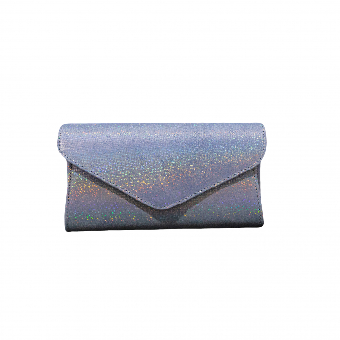 Plic elegant din piele naturala, model 08, Albastru cameleon [2]