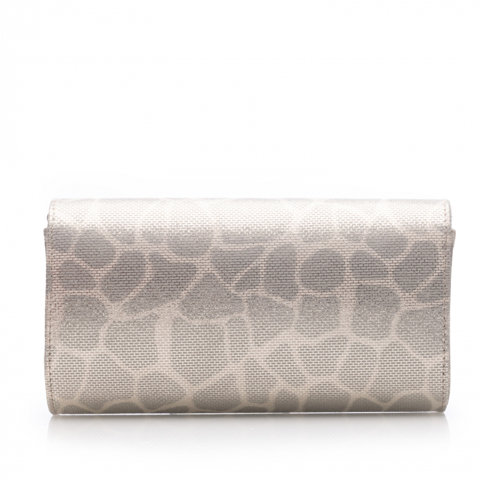 Plic elegant din piele naturala, model 08, Argintiu perlat Safari [5]