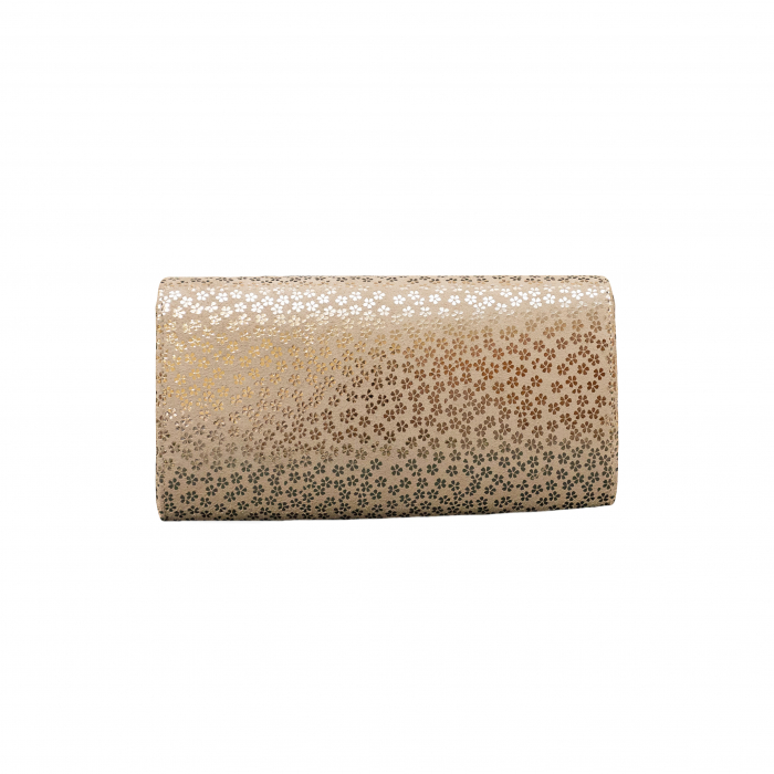 Plic elegant din piele naturala, model 08, Bej auriu [3]