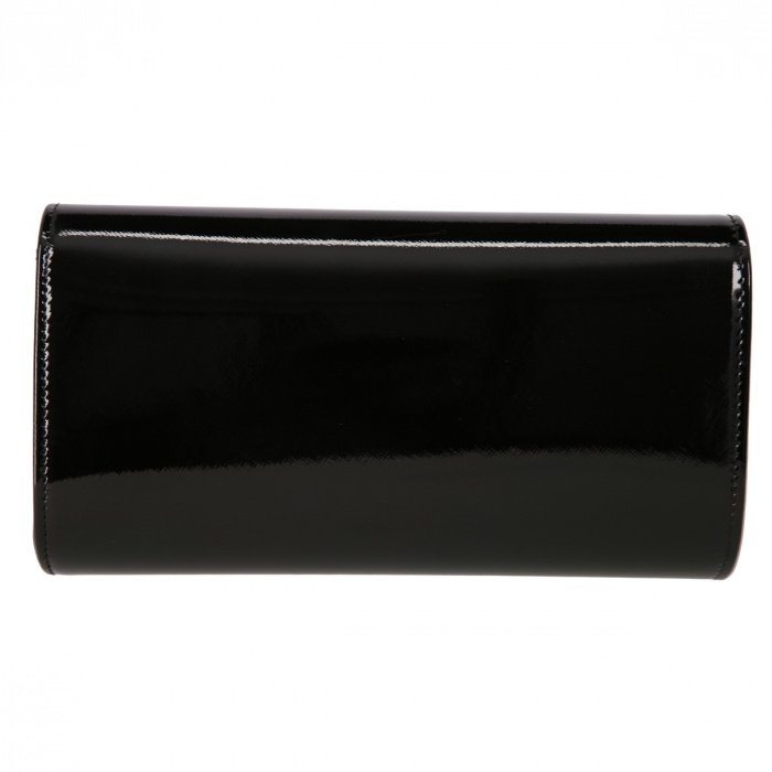 Plic elegant negru din piele saffiano lac, model 08 [3]