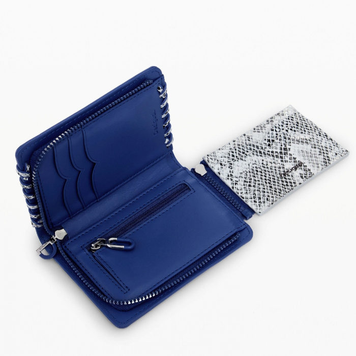 Port card, de dama, Desigual, seria Capsule Tiny Zip Greta, Negru [4]