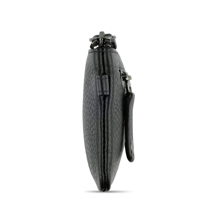 Port chei din piele naturala, bugatti, Elsa 49462001, Negru [2]