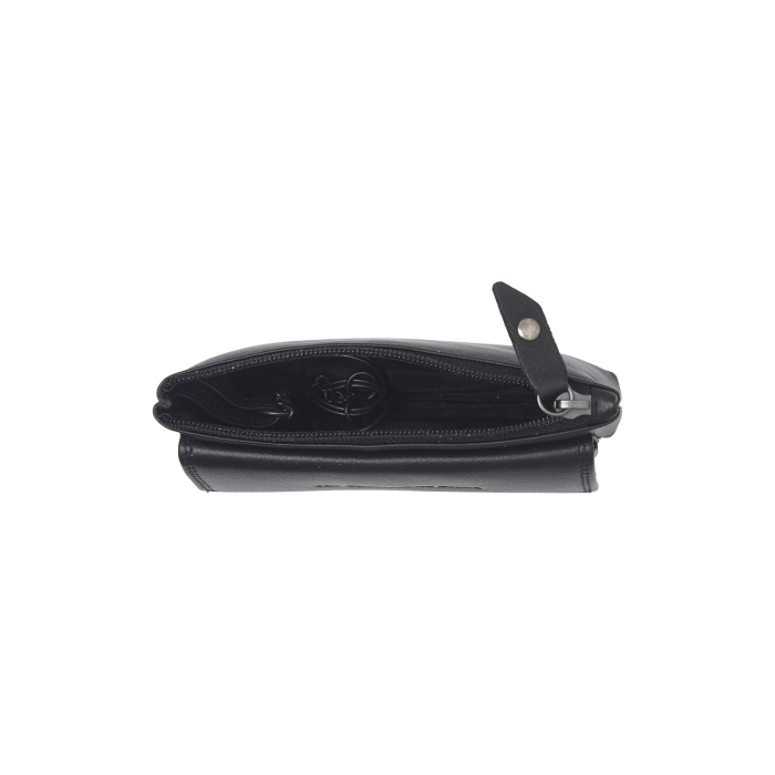 Port chei din piele naturala, The Chesterfield Brand, Torano, Negru [5]