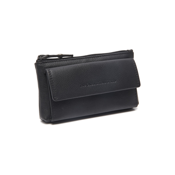 Port chei din piele naturala, The Chesterfield Brand, Torano, Negru [3]