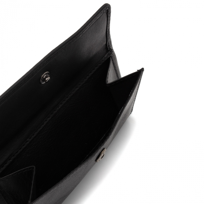 Port chei din piele naturala, The Chesterfield Brand, Violette, Negru [2]