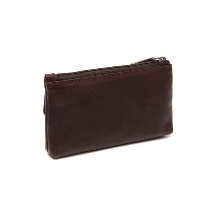 Port chei din piele naturala, The Chesterfield Brand, Violette, Maro inchis [7]