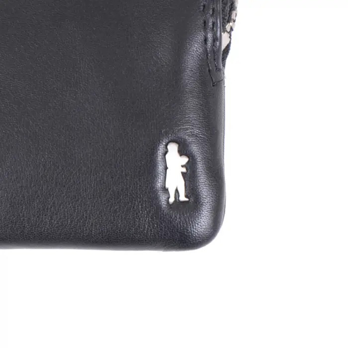 Port chei elegant din piele naturala, Gianni Conti, 509073, Negru [2]