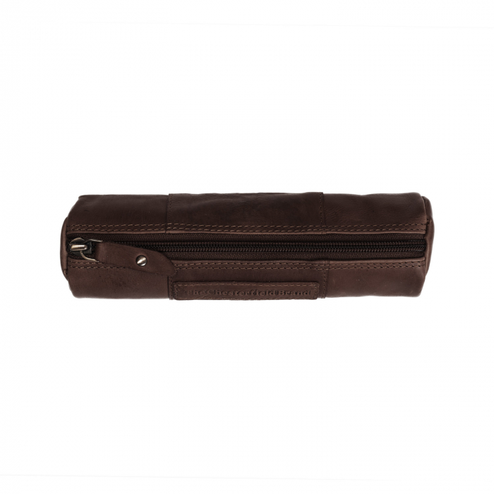 Port stilou, The Chesterfield Brand, din piele naturala, Lea, Maro inchis [3]