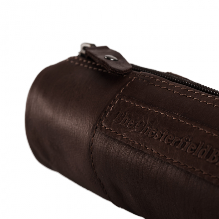 Port stilou, The Chesterfield Brand, din piele naturala, Lea, Maro inchis [4]