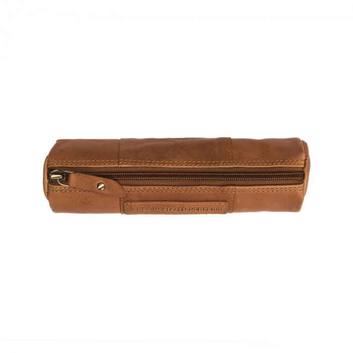Port stilou, The Chesterfield Brand, din piele naturala, Lea, Maro coniac [4]
