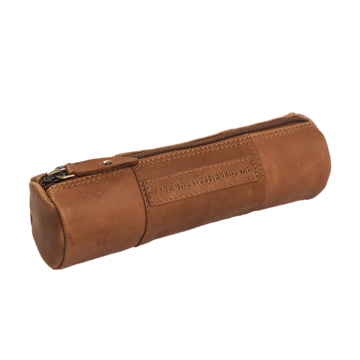 Port stilou, The Chesterfield Brand, din piele naturala, Lea, Maro coniac [2]