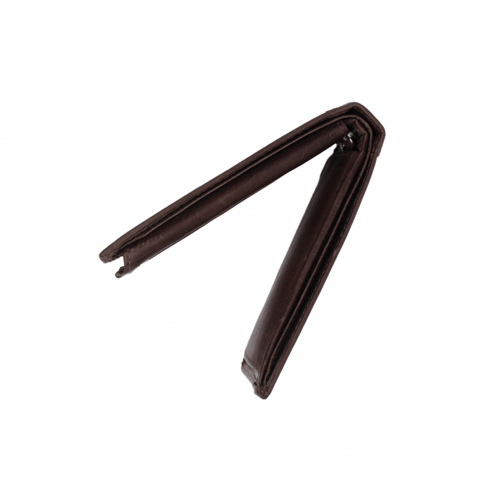 Portofel barbati din piele naturala, The Chesterfield Brand, cu protectie anti scanare RFID, Alvina, Maro inchis [4]