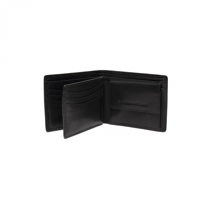 Portofel barbati din piele naturala, The Chesterfield Brand, cu protectie anti scanare RFID, Positano, Negru [2]