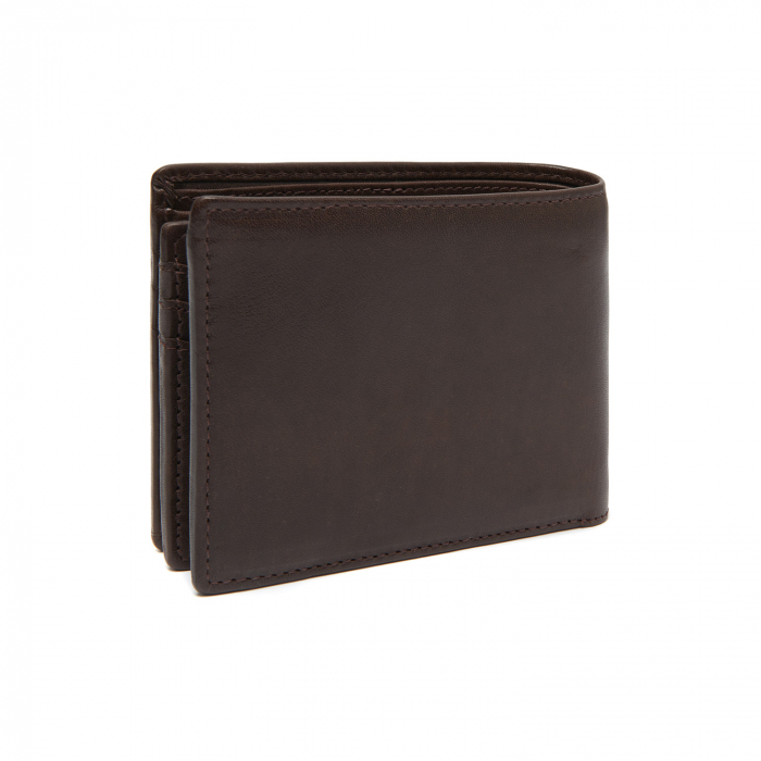 Portofel barbati din piele naturala, The Chesterfield Brand, cu protectie anti scanare RFID, Positano, Maro inchis [6]
