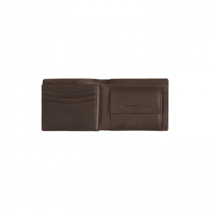 Portofel barbati din piele naturala, The Chesterfield Brand, cu protectie anti scanare RFID, Positano, Maro inchis [3]