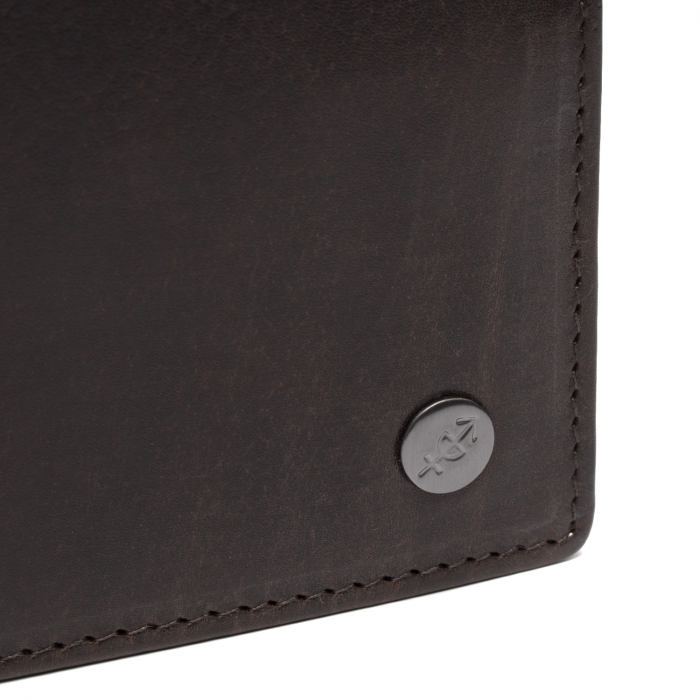 Portofel barbati din piele naturala, The Chesterfield Brand, cu protectie anti scanare RFID, Umbria, Maro inchis [5]