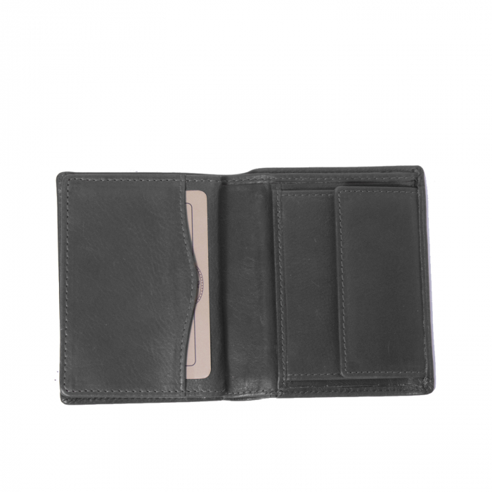 Portofel barbati din piele naturala, The Chesterfield Brand, Hereford, cu protectie anti scanare RFID, Negru [3]