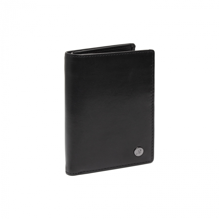 Portofel barbati, The Chesterfield Brand, cu protectie anti scanare RFID, din piele naturala, Manerba, Negru [1]