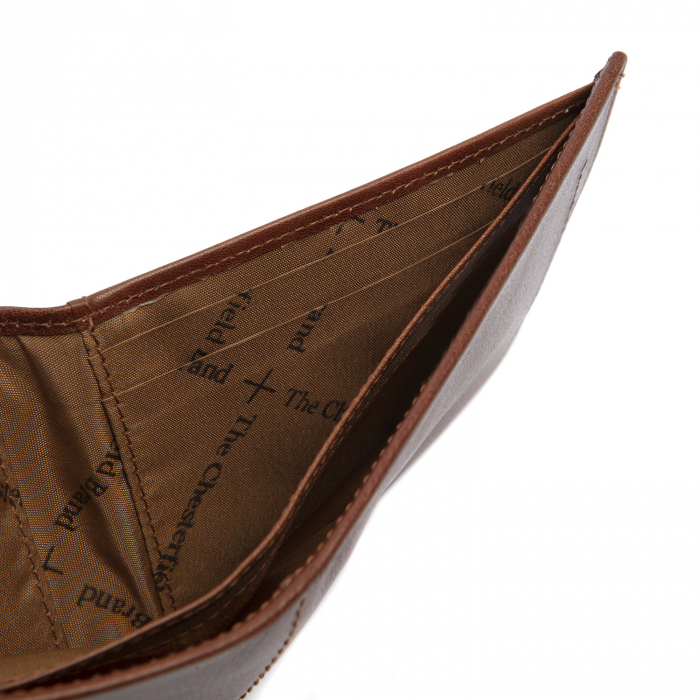 Portofel barbati din piele naturala, The Chesterfield Brand, Ohio, cu protectie anti scanare RFID, Maro coniac [4]