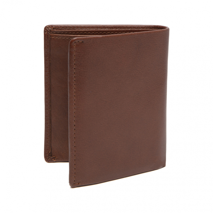 Portofel barbati, piele naturala, The Chesterfield Brand, Oregon, cu protectie anti scanare RFID, Maro coniac [6]