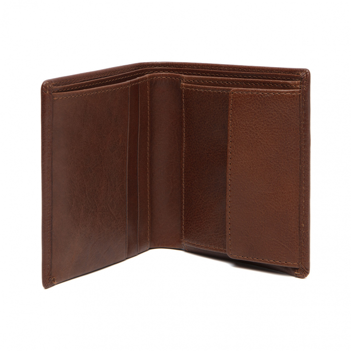 Portofel barbati, piele naturala, The Chesterfield Brand, Oregon, cu protectie anti scanare RFID, Maro coniac [3]