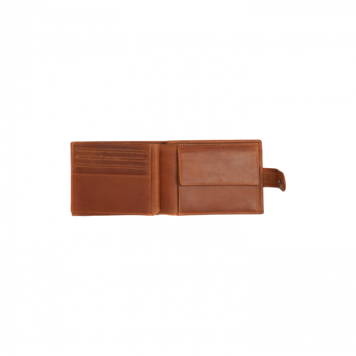 Portofel barbati, The Chesterfield Brand, cu protectie anti scanare RFID, piele naturala, Curtis, Maro coniac [5]