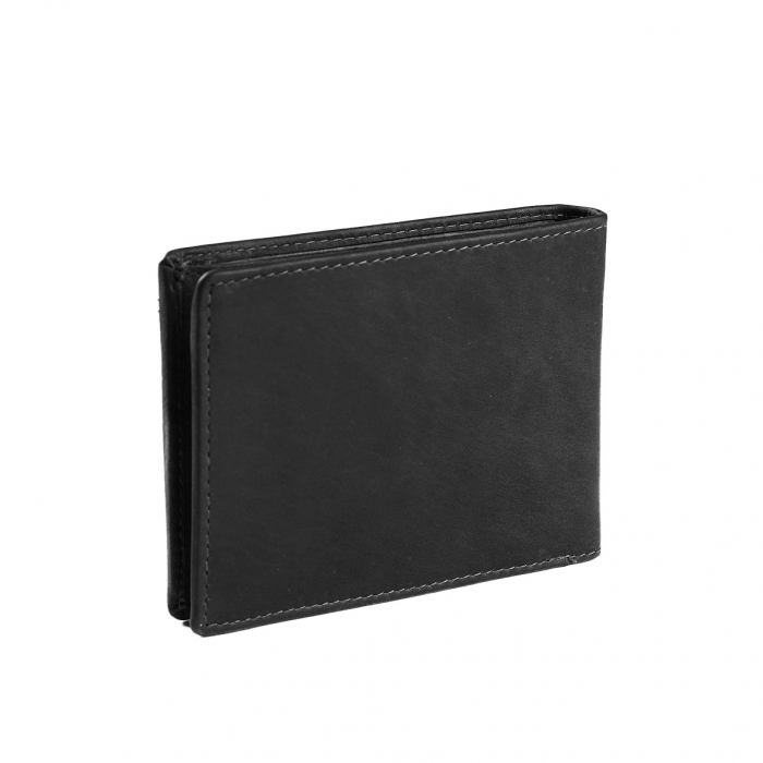 Portofel barbati, The Chesterfield Brand, cu protectie anti scanare RFID, din piele naturala, Timo, Negru [5]