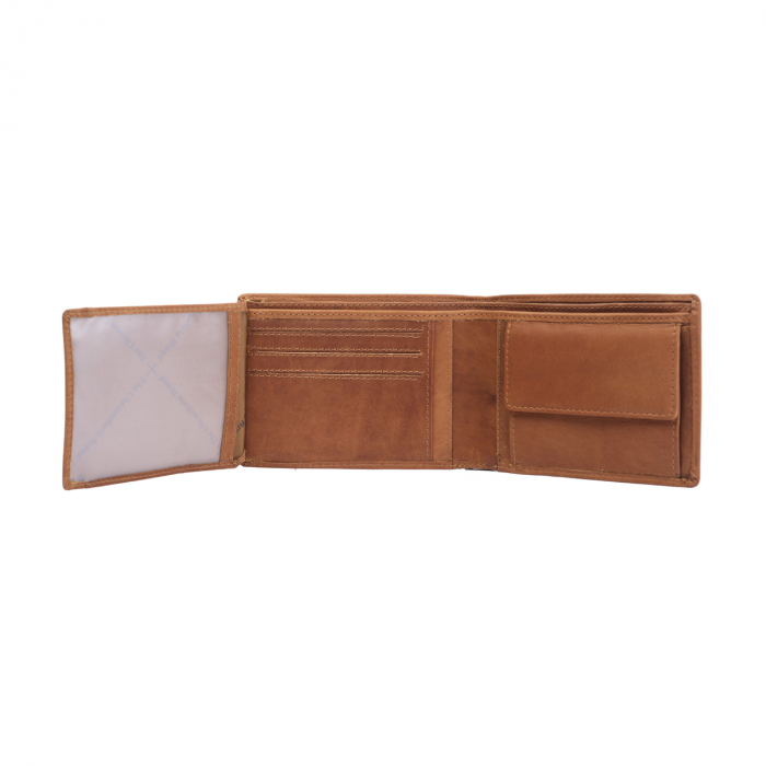 Portofel barbati, The Chesterfield Brand, cu protectie anti scanare RFID, din piele naturala, Timo, Maro coniac [3]