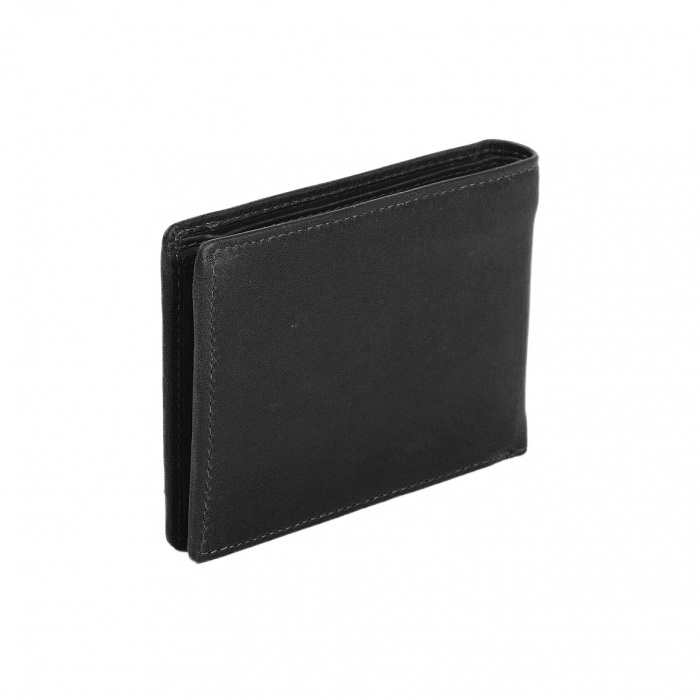 Portofel barbati, The Chesterfield Brand, cu protectie anti scanare RFID, din piele naturala, Walid, Negru [5]