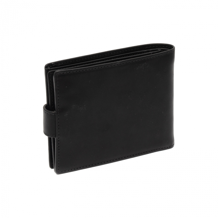 Portofel barbati, The Chesterfield Brand, cu protectie anti scanare RFID, piele naturala, Curtis, Negru [6]