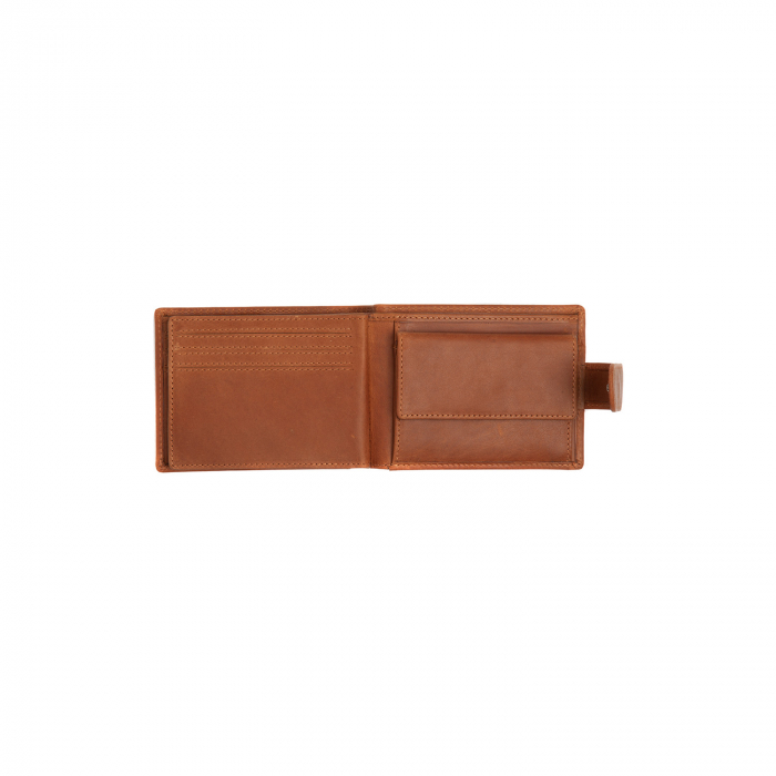 Portofel barbati, The Chesterfield Brand, cu protectie anti scanare RFID, piele naturala, Yamba, Maro coniac [5]