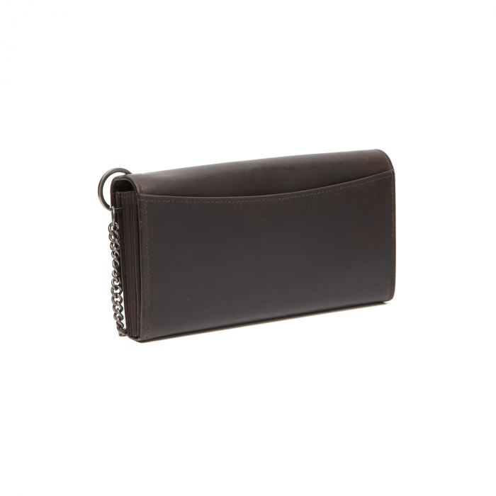 Portofel ospatar, piele naturala, The Chesterfield Brand, Bora, Maro inchis [5]