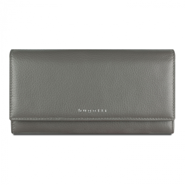 Portofel dama din piele naturala, bugatti, seria Lady Top 496103, Gri deschis [5]
