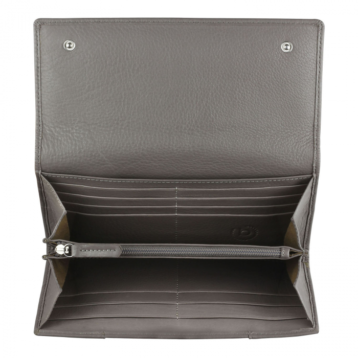 Portofel dama din piele naturala, bugatti, seria Lady Top 496103, Gri deschis [3]
