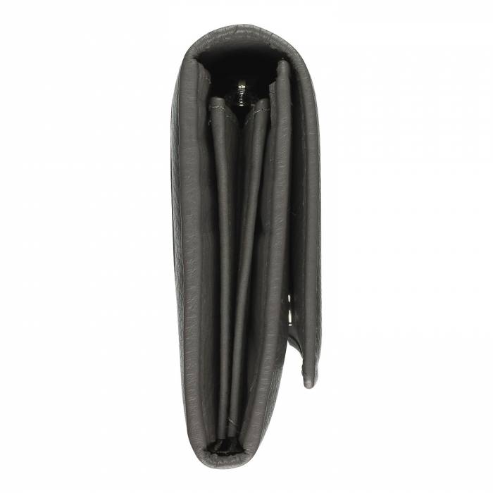 Portofel dama din piele naturala, bugatti, seria Lady Top 496103, Gri deschis [4]