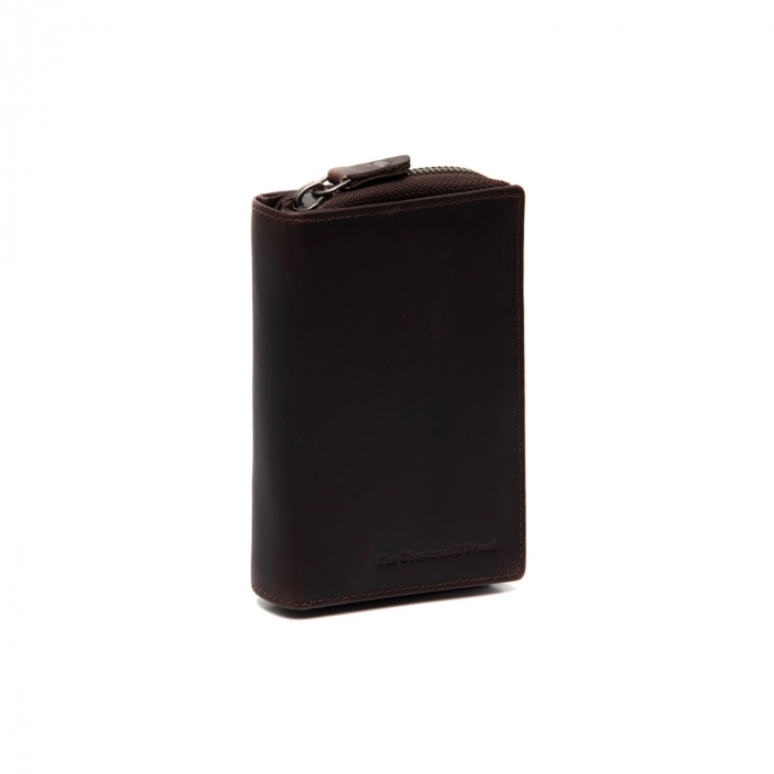 Portofel dama din piele naturala, The Chesterfield Brand, Dalma, cu protectie anti scanare RFID, Maro inchis [2]