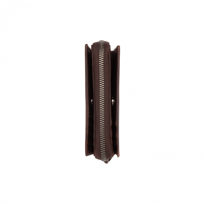 Portofel dama din piele naturala, The Chesterfield Brand, Dalma, cu protectie anti scanare RFID, Maro inchis [5]