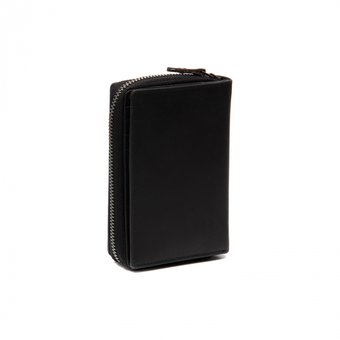 Portofel dama din piele naturala, The Chesterfield Brand, Dalma, cu protectie anti scanare RFID, Negru [6]