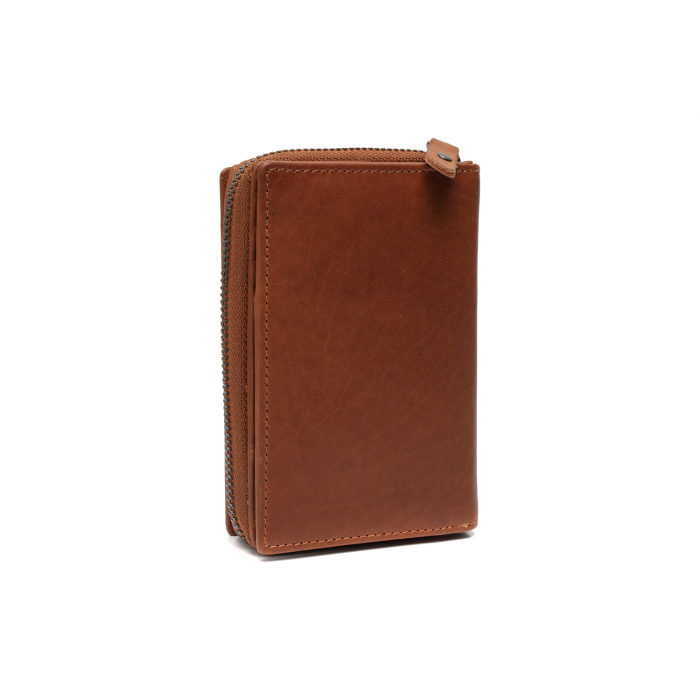 Portofel dama din piele naturala, The Chesterfield Brand, Dalma, cu protectie anti scanare RFID, Maro coniac [6]