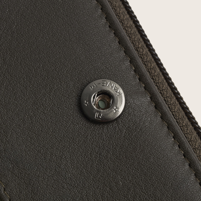 Portofel dama din piele naturala, The Chesterfield Brand, Floren, cu protectie anti scanare RFID, Gri argila [10]