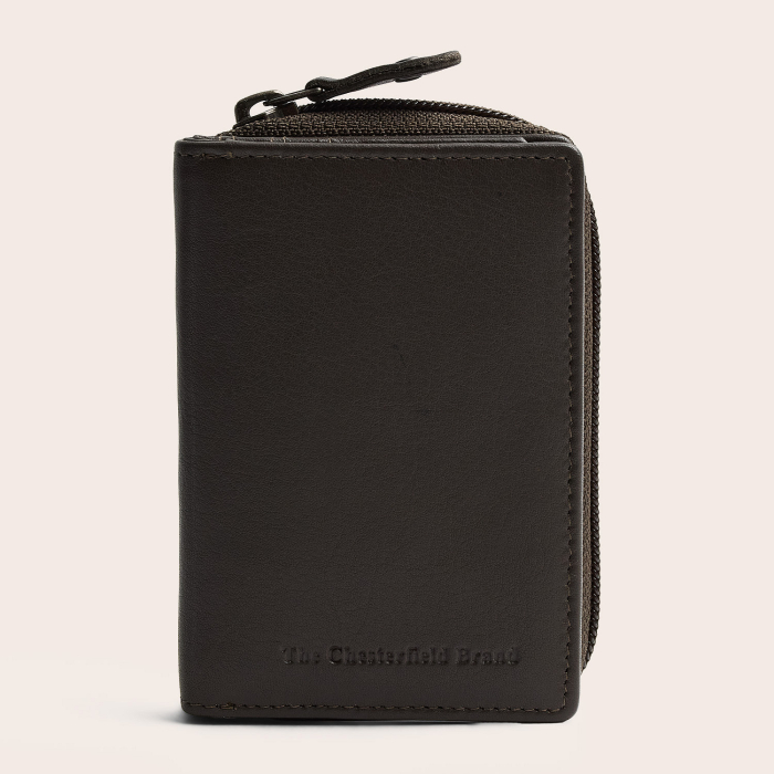 Portofel dama din piele naturala, The Chesterfield Brand, Floren, cu protectie anti scanare RFID, Gri argila [2]