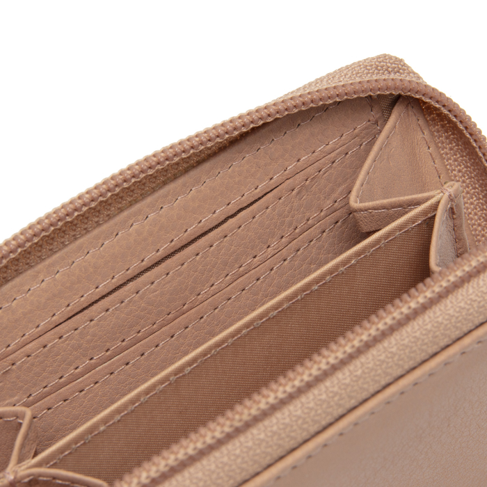 Portofel dama din piele naturala, The Chesterfield Brand, Floren, cu protectie anti scanare RFID, Roz vintage [2]