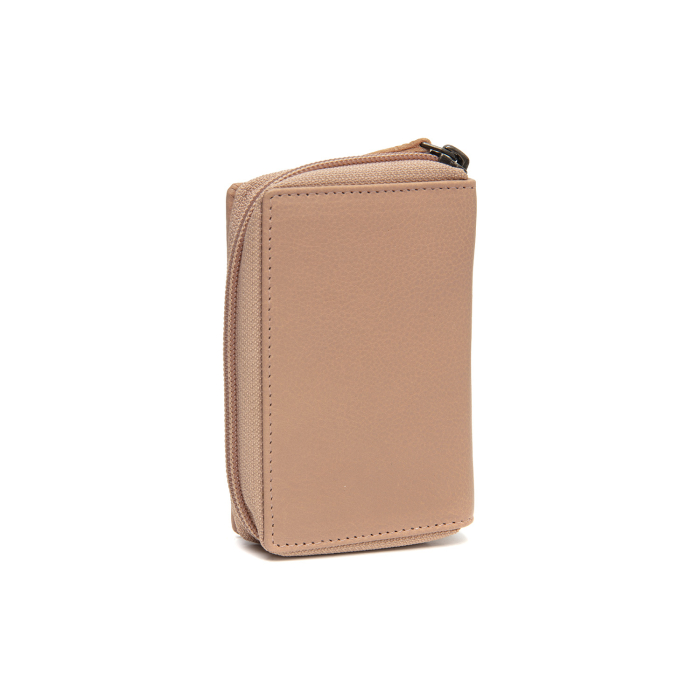 Portofel dama din piele naturala, The Chesterfield Brand, Floren, cu protectie anti scanare RFID, Roz vintage [6]