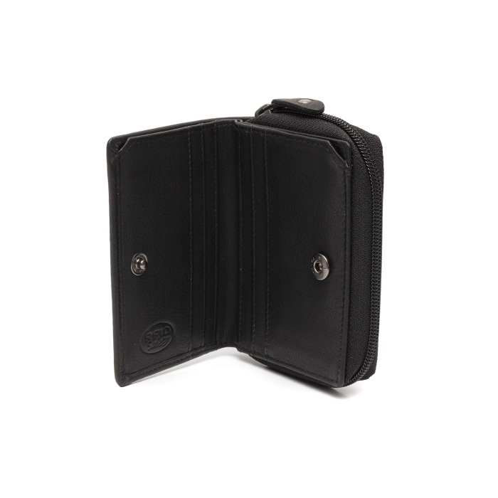 Portofel dama din piele naturala, The Chesterfield Brand, Floren, cu protectie anti scanare RFID, Negru [3]
