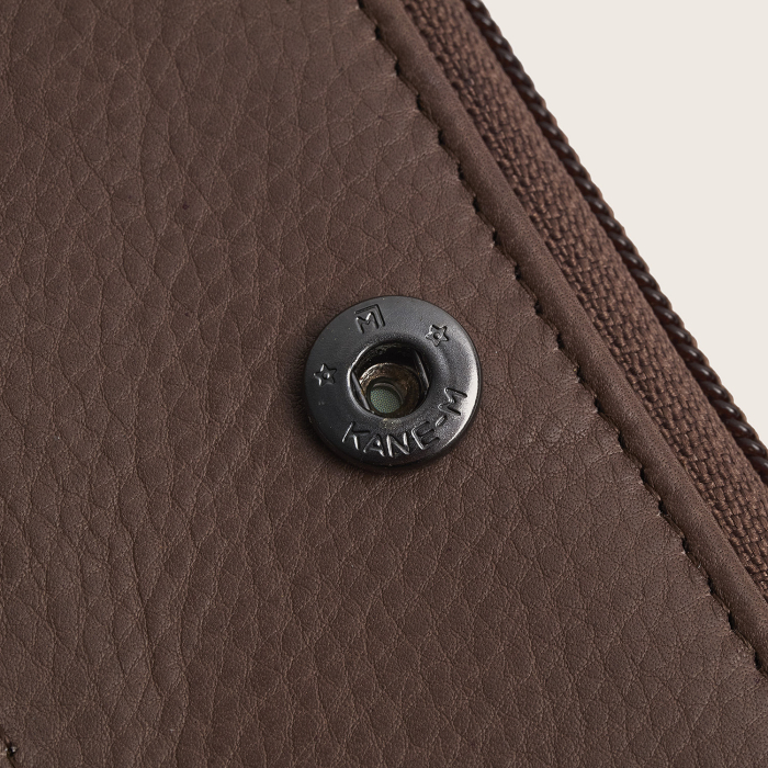 Portofel dama din piele naturala, The Chesterfield Brand, Floren, cu protectie anti scanare RFID, Taupe inchis [9]