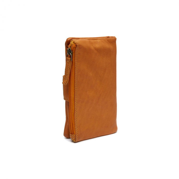 Portofel dama din piele naturala, The Chesterfield Brand, Fresno, cu protectie anti scanare RFID, Galben ocru [6]