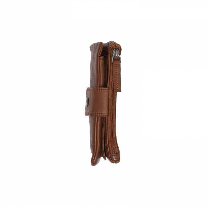 Portofel dama din piele naturala, The Chesterfield Brand, Fresno, cu protectie anti scanare RFID, Maro coniac [5]