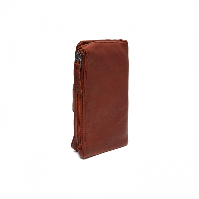 Portofel dama din piele naturala, The Chesterfield Brand, Fresno, cu protectie anti scanare RFID, Maro coniac [6]
