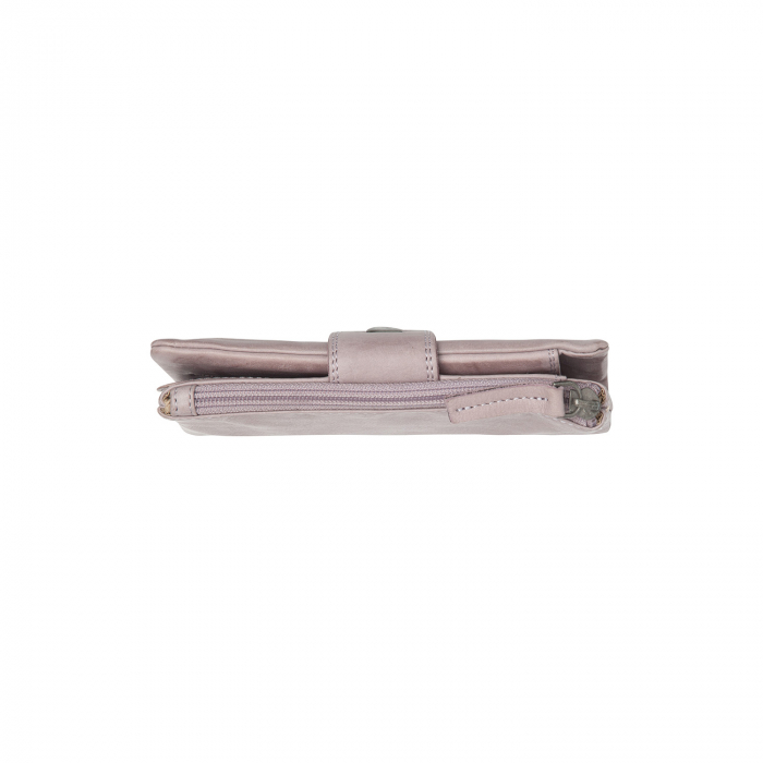 Portofel dama din piele naturala, The Chesterfield Brand, Fresno, cu protectie anti scanare RFID, Liliachiu [3]